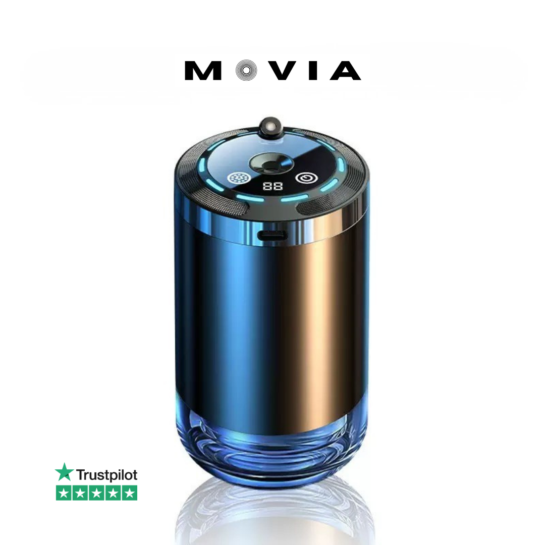 Diffuseur d'huiles essentielles voiture Rechargeable avec Projecteur LED