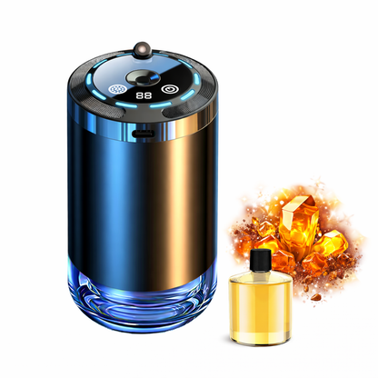 Diffuseur d'huiles essentielles voiture Rechargeable avec Projecteur LED